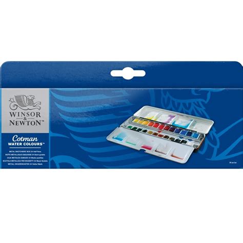 cotman metal sketchers box|Cotman Watercolours Metal Sketchers' Box .